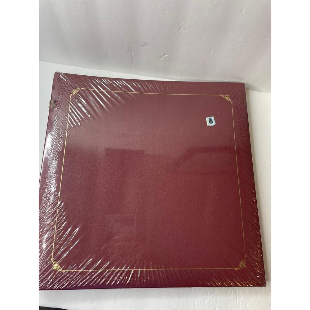 Creative Memories 12x12 Burgundy Open Spine Scrapbook new!